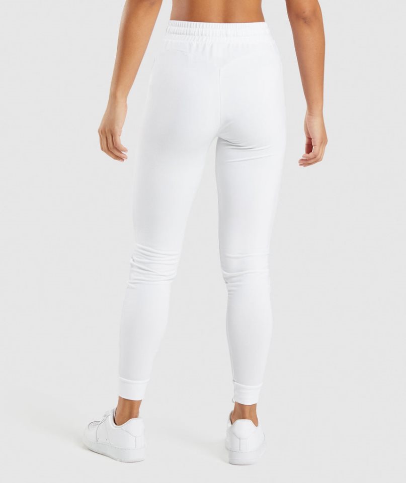 Women's Gymshark Training Pippa Jogger White | NZ 1FGXQH